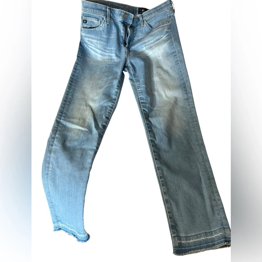 AG Adriano Goldschmied Stevie Capri Jeans Size 28 - Picture 5 of 10